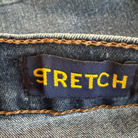 Rugby University Straight Leg Jeans Pants Men 32 x 32 Blue Denim Medium Wash - Picture 4 of 12